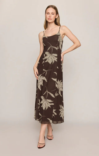 Z Supply Charisma Floral Mesh Maxi Dress