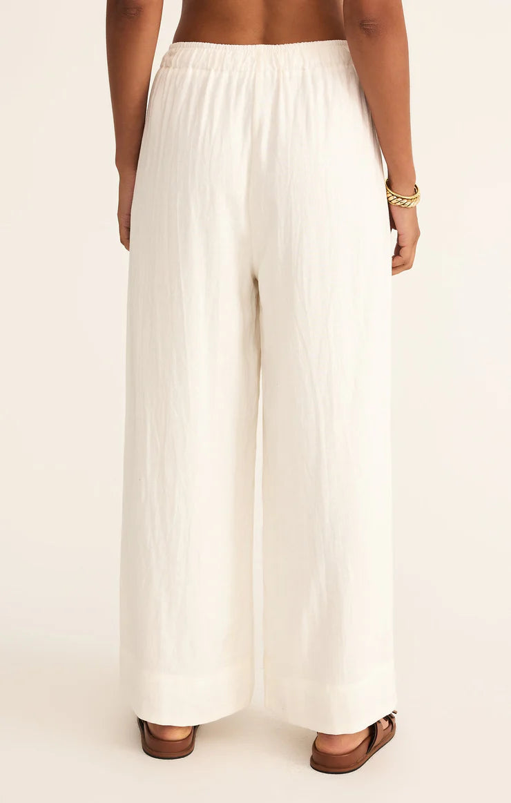 Z Supply Easton Textured Linen Pant