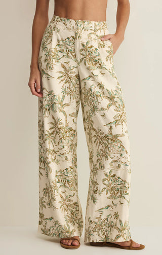 Z Supply Overlook Tiki Tide Linen Pant