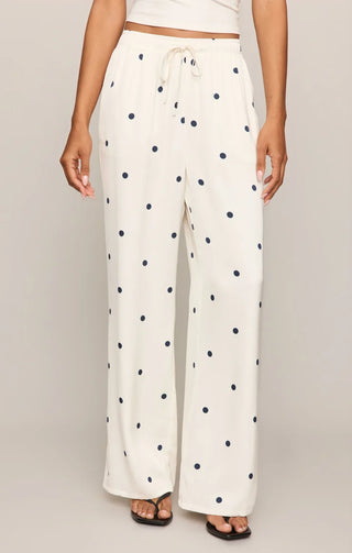 Z Supply Lara Satin Dot Pants