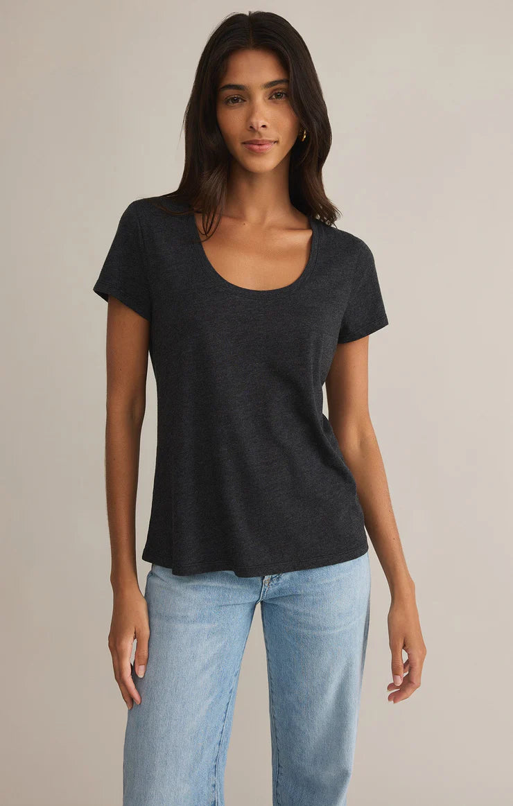 Z Supply Anywhere Scoop Neck Tee