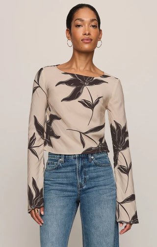 Z Supply Nia Clem Floral Top