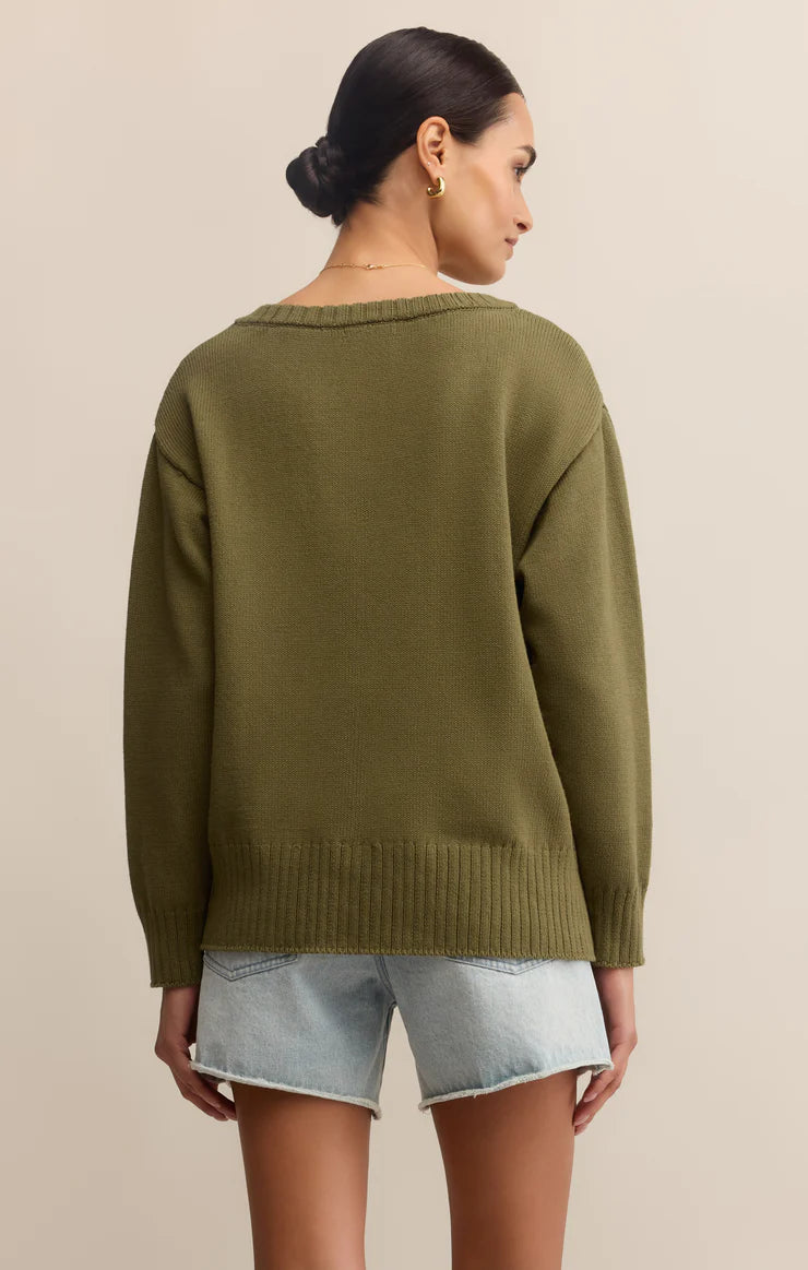 Z Supply All Around V-Neck Sweater