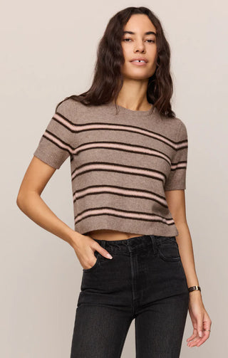 Z Supply Gatewood Stripe Sweater Tee