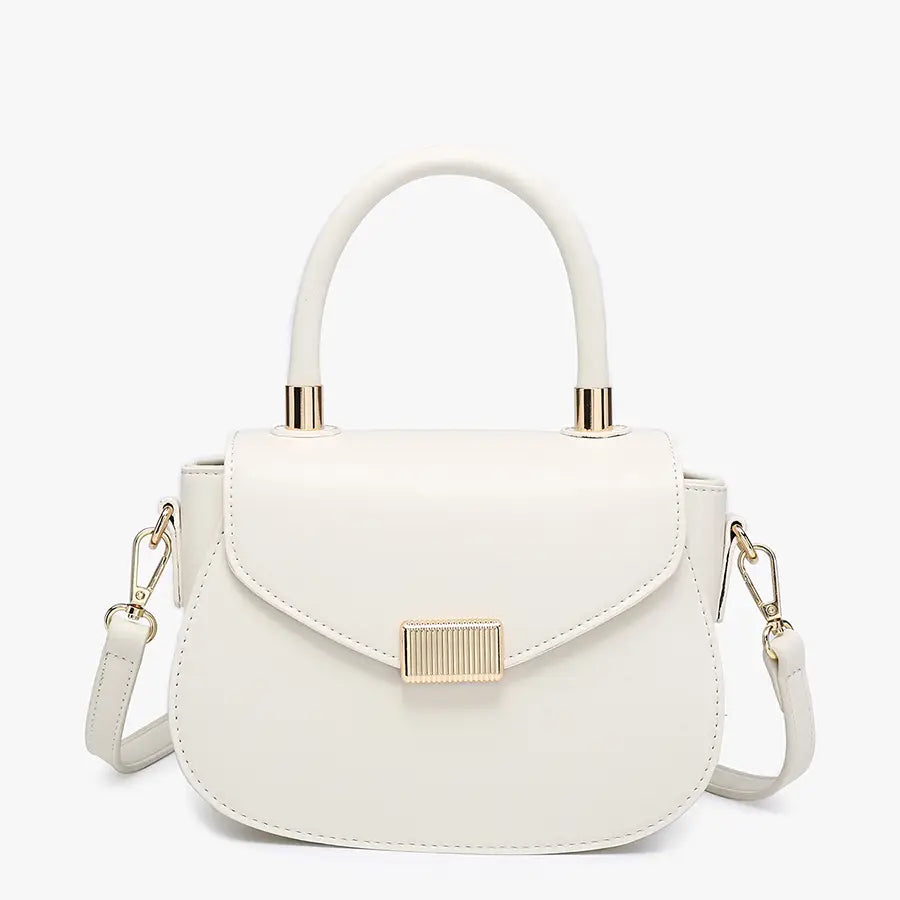 Giza Gold Accent Satchel/Crossbody