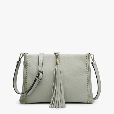 Marie Crossbody w/ Grommet Details