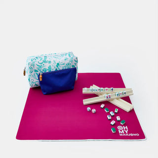 Palm Beach Green Mahjong Travel Set
