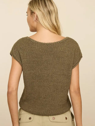 Textured Extended Sleeve Sweater