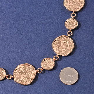 Dual Sized Organic Disc Chain Belt