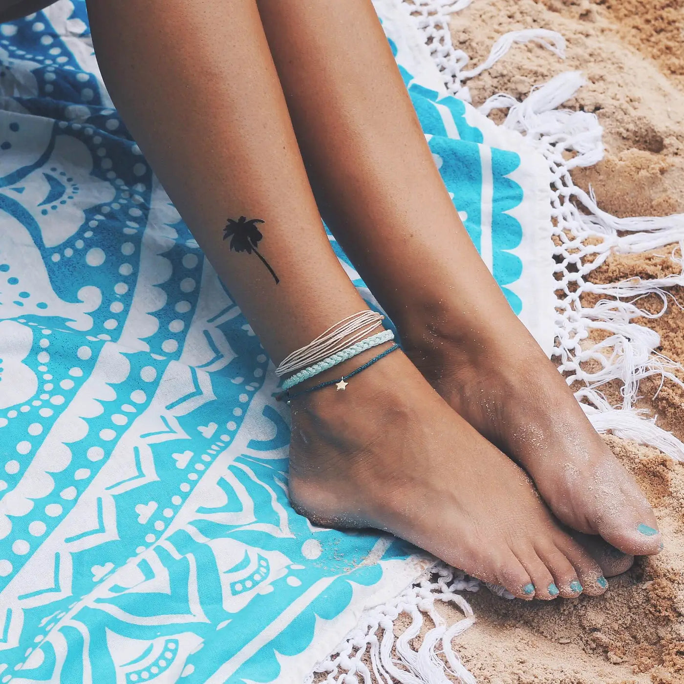 "The Beach Bum" Temporary Tattoo Pack