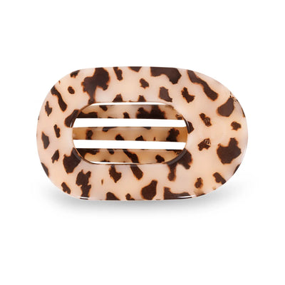 Teleties Small Flat Round Hair Clip