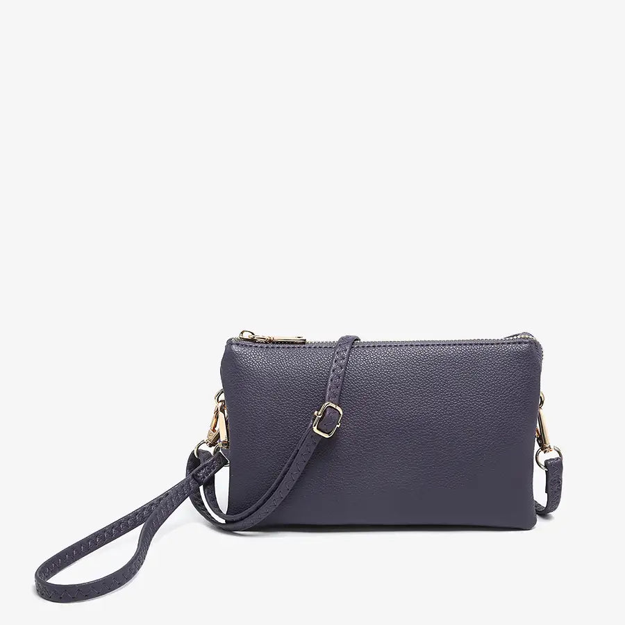 Riley 3 Compartment Wristlet/Crossbody