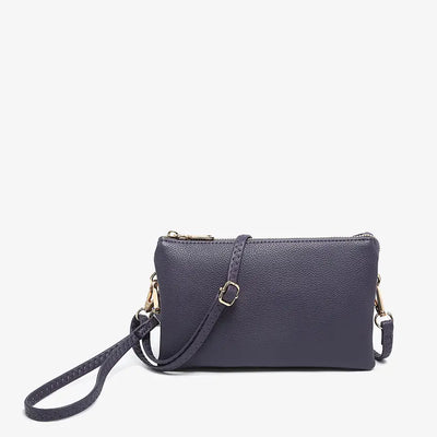 Riley 3 Compartment Wristlet/Crossbody