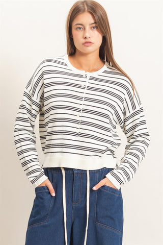 Harriett Henley Sweater