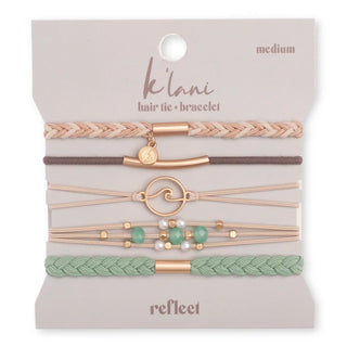 K'Lani Hair Tie Bracelets - Reflect