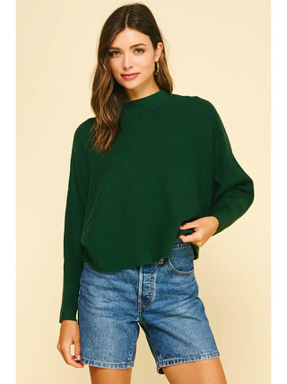 Dolman Sleeves Sweater Top