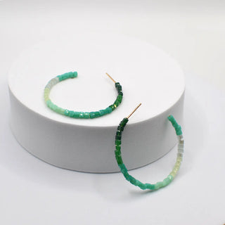 Glass Multi Bead Earrings