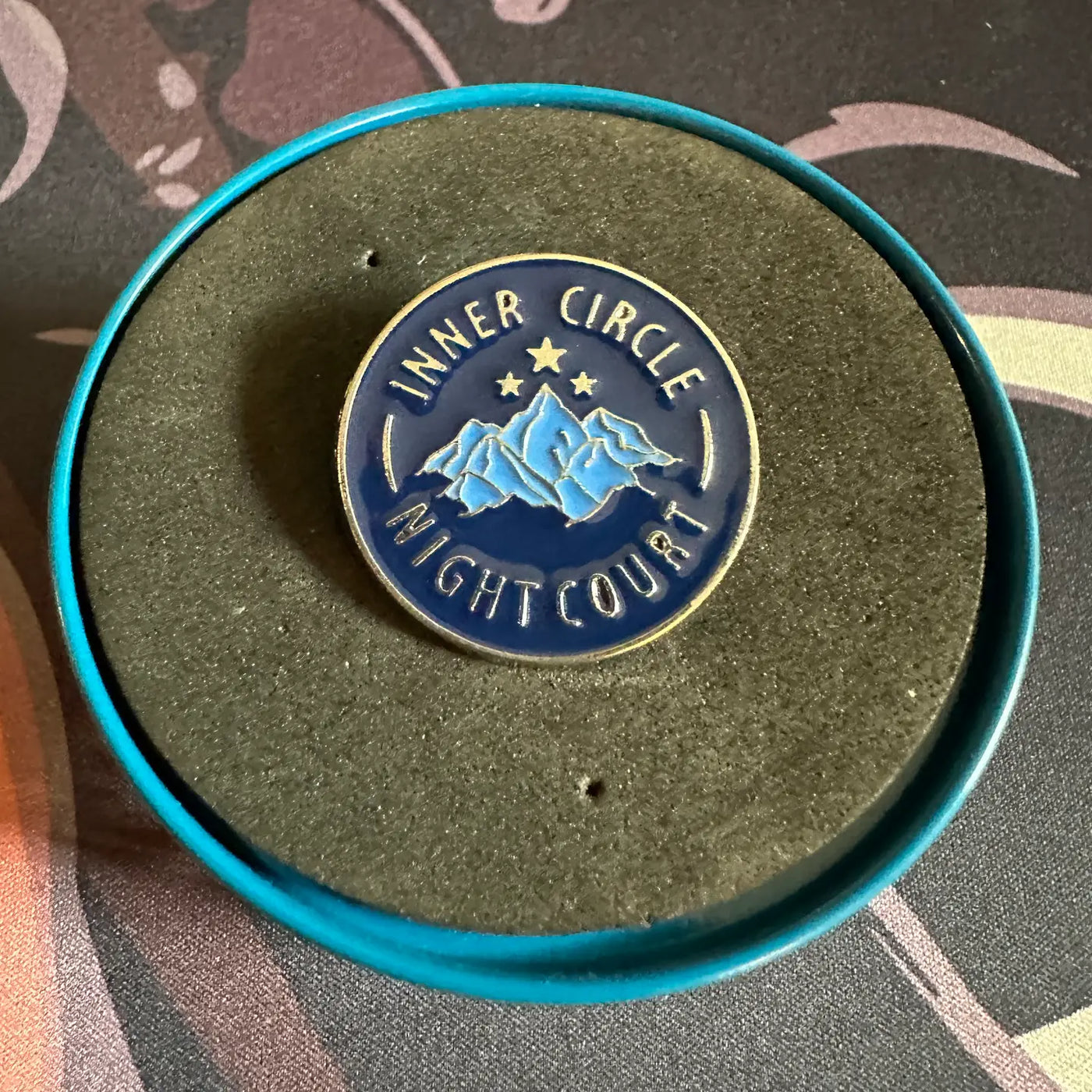 "Inner Circle Night Court" Pin