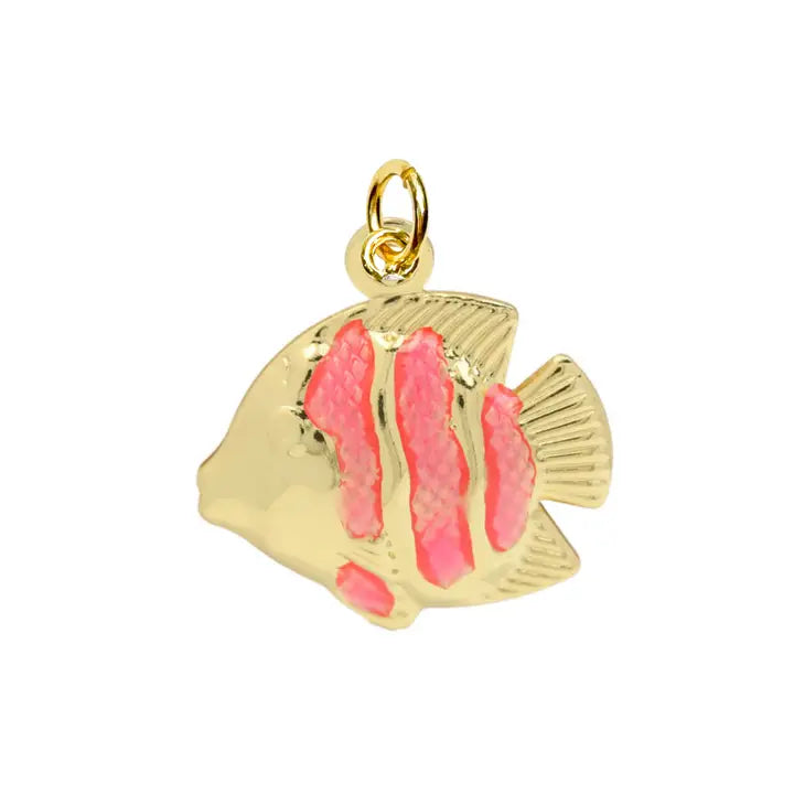 Pink Fish Charm