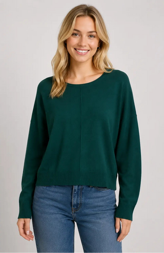 Everyday Ease Center Seam Sweater