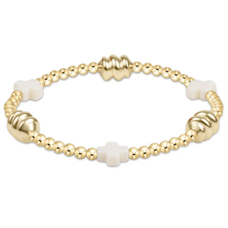 ENewton Signature Cross Admire Gold Bracelet