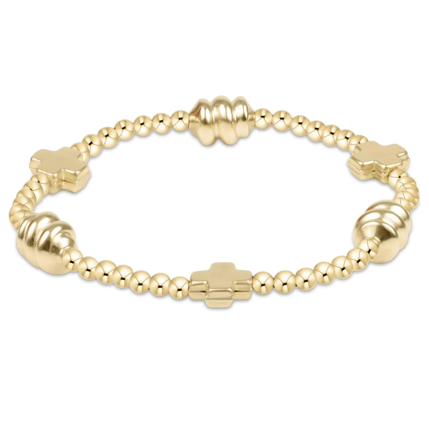 ENewton Signature Cross Admire Gold Bracelet