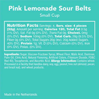 Pink Lemonade Sour Belts