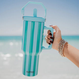 Katydid Striped 38oz Cabana Tumbler