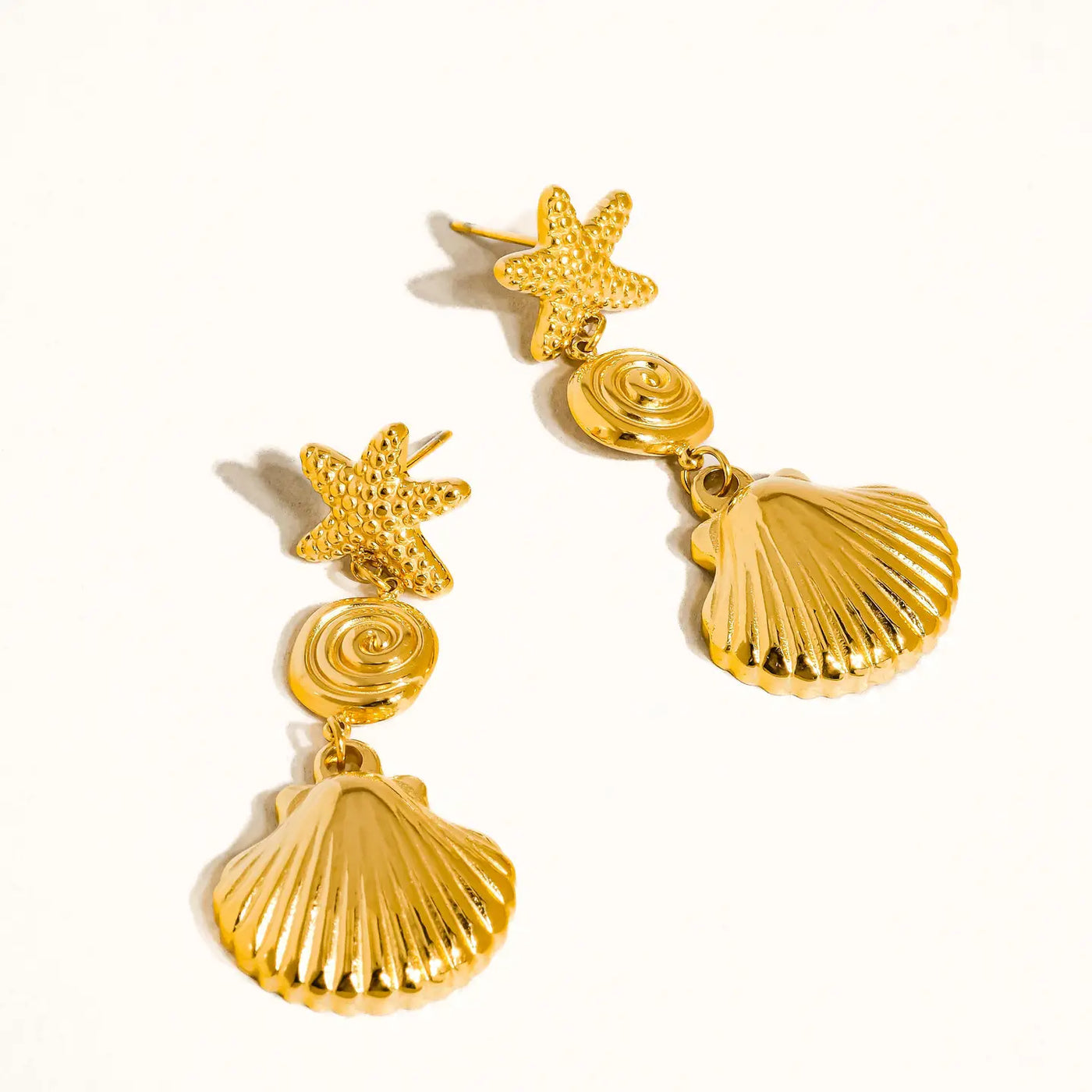 Vesta Seashell Earrings