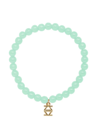 Zenzii Glass Bead Stretch Bracelet