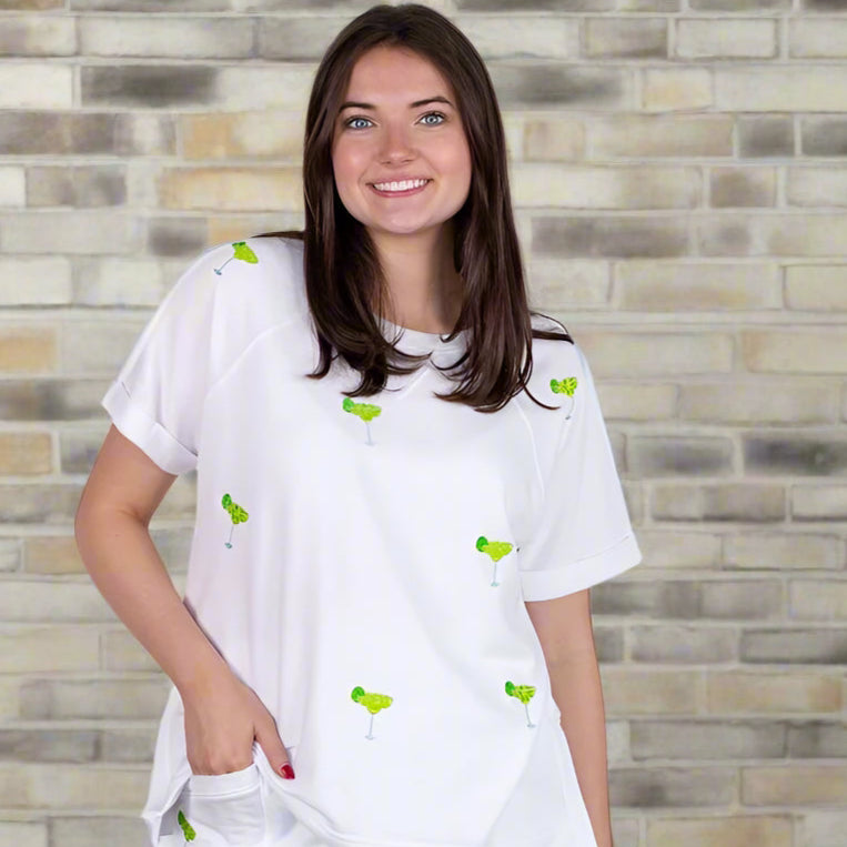 Day Drinking Margarita Livin' Pullover