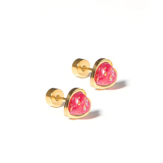 Linny Co Tara Screwback Stud Earrings