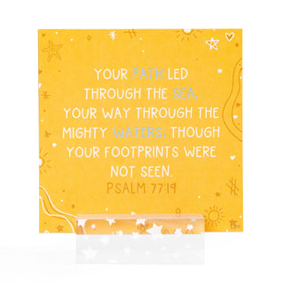 Verses For the Beach – Bible Verse Card Set + Display Stand