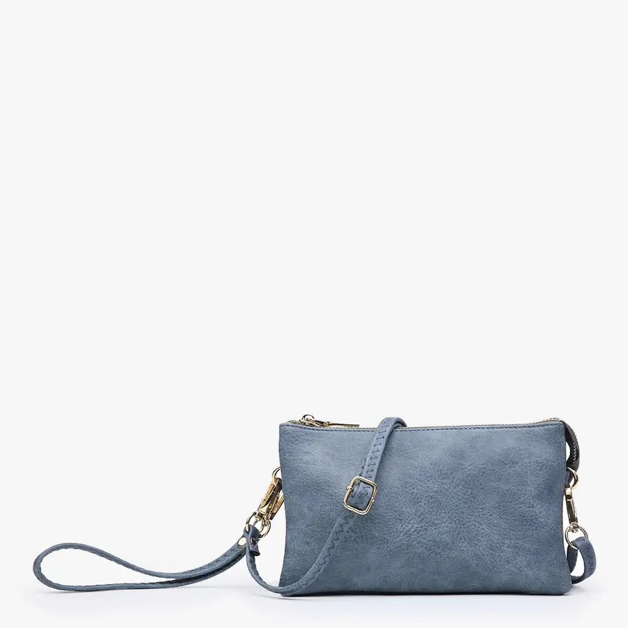 Riley 3 Compartment Wristlet/Crossbody