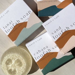 Coast+Salt Loofah Soap