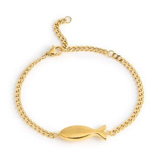 Salty Cali Golden Fish Anklet