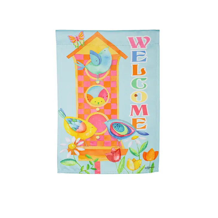 Vivid Spring Garden Flags