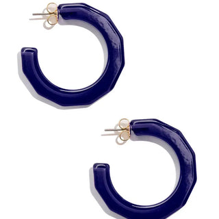 Zenzii Small Textured Hoop Earring