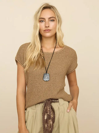 Textured Extended Sleeve Sweater