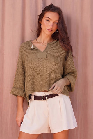 Kara Cropped Sweater