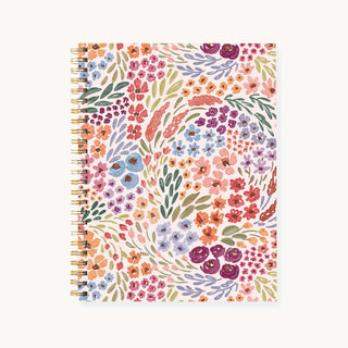 Hardcover 7x9" Spiral Notebook
