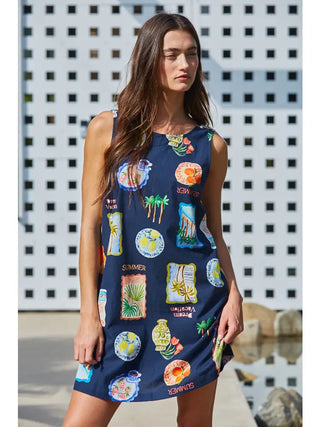 Summer Print Dress