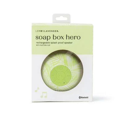 Lemon Lavender Soap Box Hero Splash-Proof Speaker