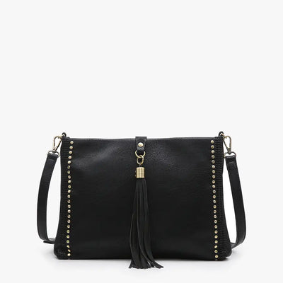 Marie Crossbody w/ Grommet Details