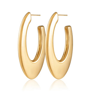 Sahira Owen Hoop 30mm - Tarnish Resistant