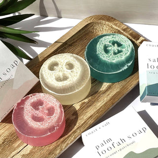 Coast+Salt Loofah Soap