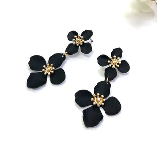Flower Drop Earrings