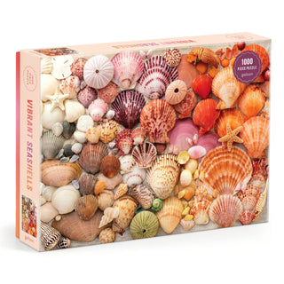 Vibrant Seashells 1000 Piece Puzzle