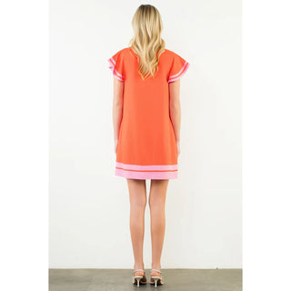 Flutter Sleeve Dress