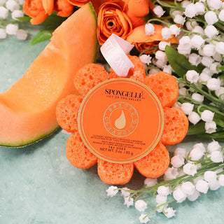 New Spongelle Soap infused Flower Sponge